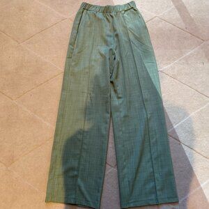 ASOS green trousers